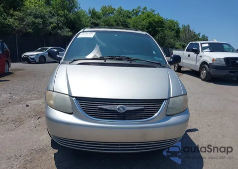 2001 Chrysler Town & Country Lx z USA, uszkodzony, nr VIN 2C4GP44G91R163410